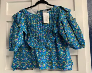 Blouse Blue Size L thumbnail 1