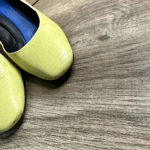 Kenzo Women’s 37 Yellow/Lime Green Heels thumbnail 2