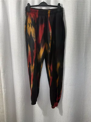 Cotton Citizen Women's Black Tie Dye Jogger Sweatpants Size Medium thumbnail 2