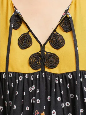 Farm Rio Intarsia Top size large READ thumbnail 2