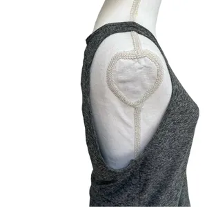 BEYOND YOGA Open BackDeep Sides Racerback Tank Space Dye Grey Small thumbnail 3