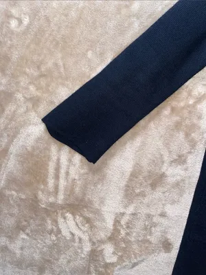 J. Crew Merino Wool Blend Black Open-Front Women's Blazer Jacket thumbnail 4