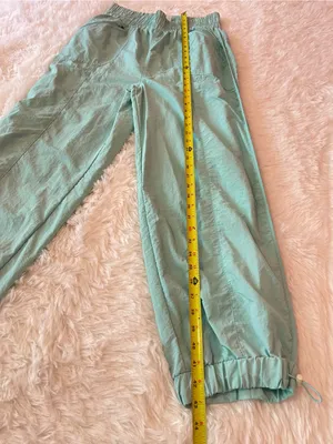 Zenana Womens Mint Green Elastic Waist Cargo Jogger Pants thumbnail 6