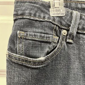 Levis 545 Low Boot Cut Jeans Womens 12 Medium Dark Wash Blue Stretch Denim Y2K‎ thumbnail 3