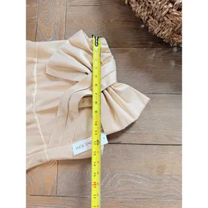 Yumi Kim Avery Dress Womens Gold‎ Brocade Strapless Bow Mini S DR-21803/238 thumbnail 5