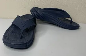 Vionic Recovery Thong Sandals Slip On Women’s Sz 9, Men’s 7 Blue thumbnail 1