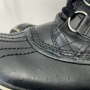 Sorel Tofino Quilted Snow Boots Women 8 Black W/Fur Waterproof Skiing Aspen Vibe thumbnail 9