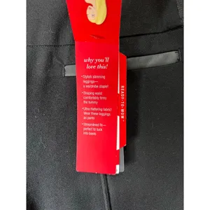 Spanx Classic Twill Ready to Wow Legging Pants Black Large High Rise Skinny New thumbnail 7