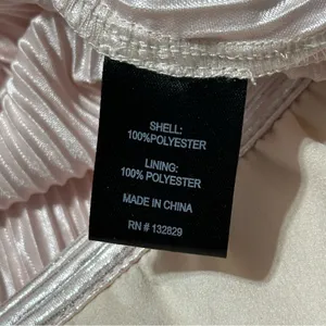 Michael Costello X Revolve Women’s Size XS Light Pink Crinkle Henrik Ruffle Gown thumbnail 9