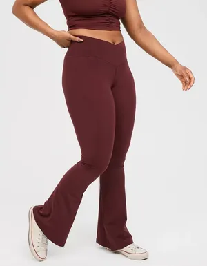 Aerie Flare Leggings Crossover thumbnail 1