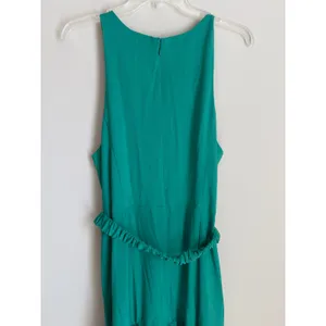 NWT Hutch Belted Maxi Dress Women Size 16W 2026 Style Green Belted Pleated thumbnail 5