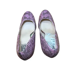 RA Pour La Victoire Pink Snakeskin Leather Stiletto Heels Size‎ 7.5 thumbnail 7