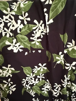NWOT Reformation Baxley Black and Green Floral Print Midi Dress thumbnail 2
