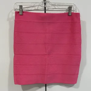 Bebe pink bandage skirt thumbnail 2
