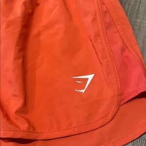Gymshark Women's Orange Athletic Shorts thumbnail 3