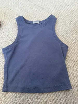 Blue Workout Top thumbnail 1