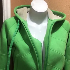 Oakley green full zip hoodie thumbnail 4