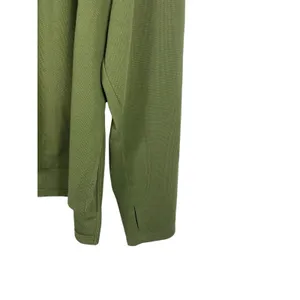 Halara Womens Green Henley Top Long Sleeve Soft Stretch Casual Lounge 2x thumbnail 3
