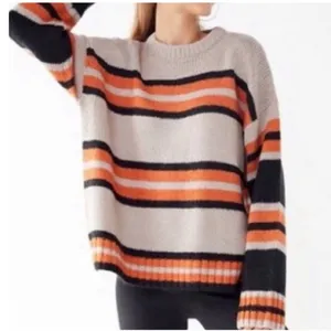 Urban Outfitters Bobby Striped‎ Oversized Boyfriend Sweater Women's Size XS thumbnail 10