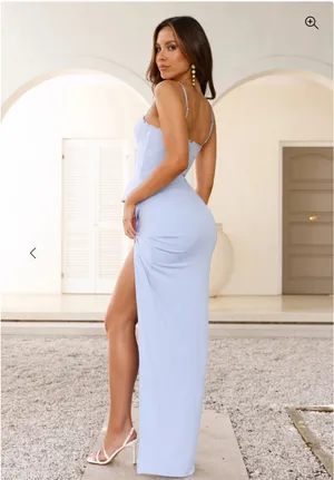 Hello Molly Blue Formal Dress thumbnail 2