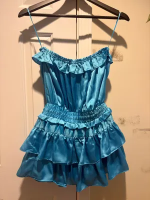 Pants Store Strapless Romper (looks like a dress) thumbnail 1