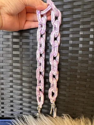 Coach Resin Short Chain Strap ck544 purple thumbnail 10