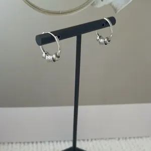 Fashion Cool Small Silver Hoop Earrings for Men Women,Unisex Earrings thumbnail 6