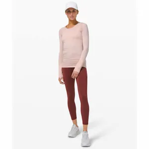 Lululemon Swiftly Tech Long Sleeve 2.0 in Feather Pink thumbnail 4