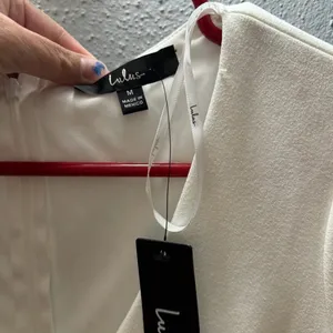 Lulu's Cream Long Sleeve Wrap Dress thumbnail 4