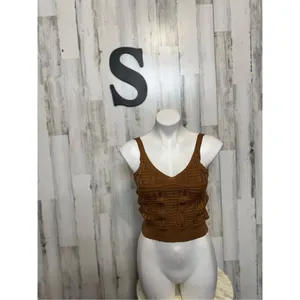 Brown tank top Brown thumbnail 2