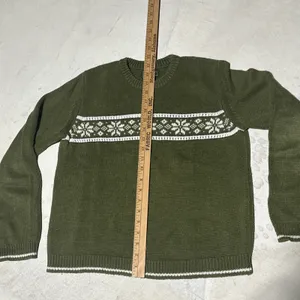 Vintage Abercrombie & Fitch Sweater Women's SZ L Ribbed 80s/90s Hong Kong thumbnail 7