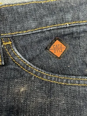 NEW Wrangler FR FireResistant Womens Jeans CAT2 13x32 Work Embroidered 10FRW10CH thumbnail 9
