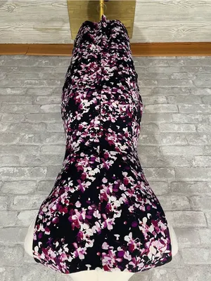 White House Black Market sleeveless floral print sheath dress thumbnail 6