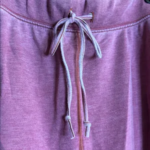 Intimately Free People Cozy All Day Harem Joggers Winding Road Mauve New W/ Tags thumbnail 9