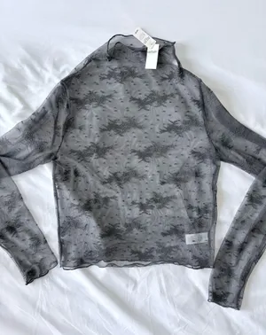 Aerie Lace Long Sleeve thumbnail 1