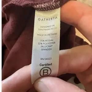 Athleta Oversized Sweatshirt Top Size Small Turtleneck Loose Warm Athleisure thumbnail 4
