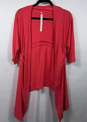 Lululemon Namaste Open Front Yoga Cardigan Wrap Women’s Size 4 thumbnail 1