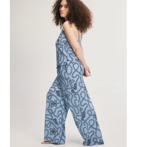 Savage x Fenty For Dreamers blue nautical pajama size 4-6 (small)‎ thumbnail 2