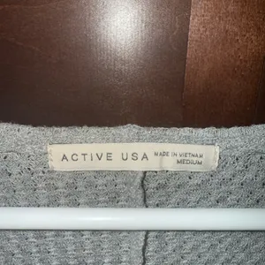 Active USA Heather Gray Women's Crew Neck Sweater thumbnail 2