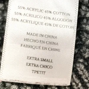 Rails Womens Lisette Vintage Black Textured Sweater Cropped Crewneck Size XS thumbnail 8