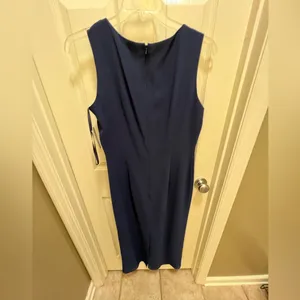 R&M Richard's 2 piece jacket dress, maxi length. Color is Slate. Size 14. NWT thumbnail 9