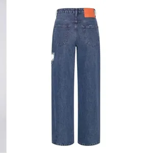 Revolve One Teaspoon Blue Mid Waist Wide Leg Jackson Jeans(Size 28) thumbnail 6