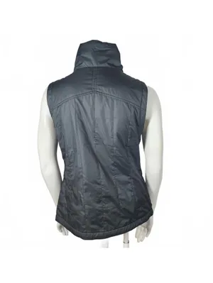 Columbia Women's Black Quilted Sleeveless Vest Size Small thumbnail 4