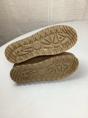 Olivia & Kate Faux Suede Faux Fur Tan Platform Booties Size 9 New with Tag thumbnail 4