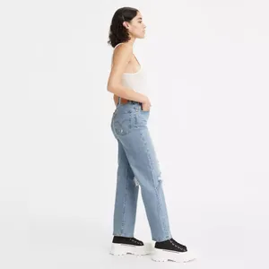 Levi's® Premium RIBCAGE‎ STRAIGHT ANKLE WOMEN'S JEANS size 29 thumbnail 2