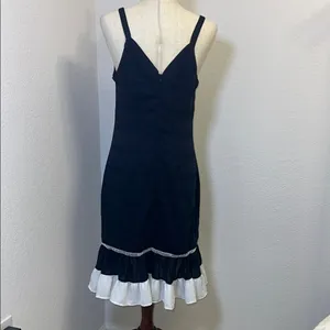 Endless rose Elegant Black and White Dress Size‎ Medium thumbnail 3