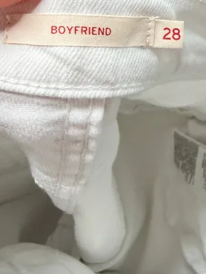 Levi's White Boyfriend Jeans thumbnail 5