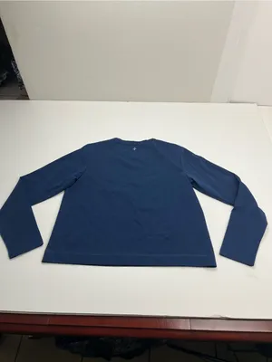 Tuckernuck T-Nuck Sport Navy Blue Long Sleeve Jersey Top Shirt Tee Womens Small thumbnail 9
