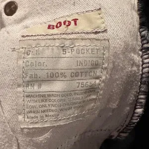 Abercrombie 1892 Vintage 2000s Y2K Bootcut Jeans Medium Wash 4R Button Fly Denim thumbnail 5