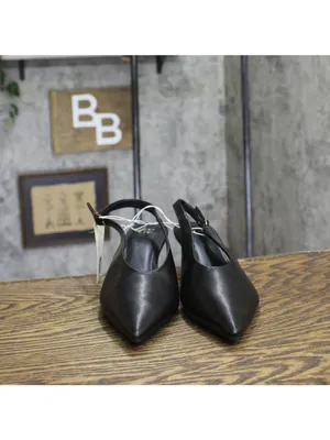 A New Day Samantha Slingback Heels 94462813 Black 8M thumbnail 3